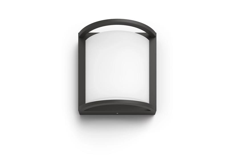 Philips Outdoor Ultra-Efficient Samondra Wandleuchte 3.8W, 2700 Kelvin anthrazit