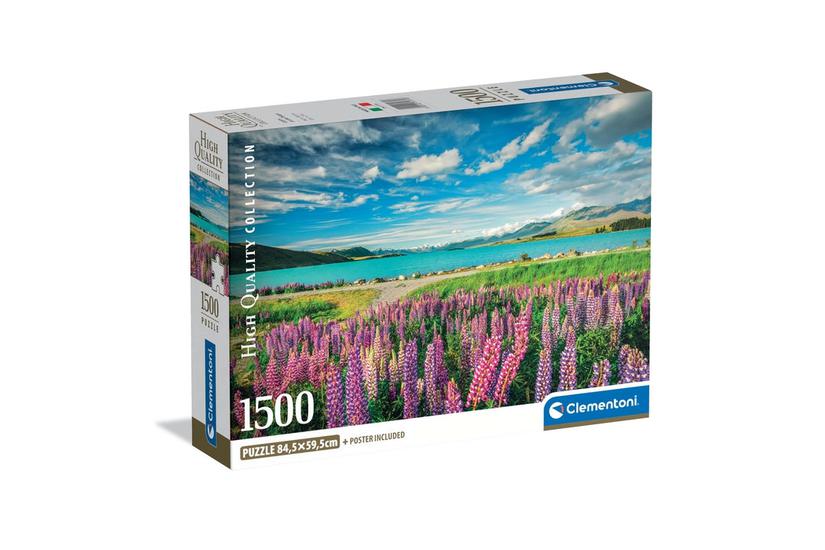 1500 pcs. CB HQC Lupins at Lake Tekapo