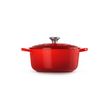 Le Creuset Signature Roaster round 22cm cherry red (21177220602430)