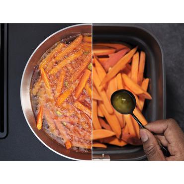 AEG AAF3B Enkelt 3,3 L Enkeltstående 1350 W Varmluftsteger Sort