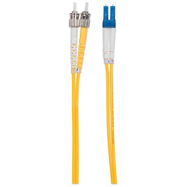 Intellinet 516976 InfiniBand og fiberoptisk kabel 5 m LC ST Gul