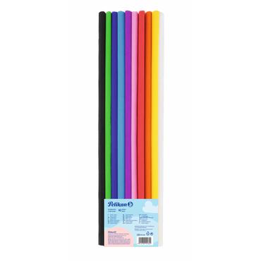 Pelikan Krepppapier Set KRP, 10 Farben, f.s.