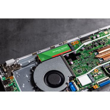 Sandisk Intern SSD - 500 GB - PCI Express 4.0 - M.2 - 5000 MB/s - 4100 MB/s - QLC 3D NAND