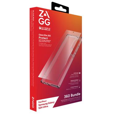 Zagg InvisibleShield Glass Elite 360 - baksidesskydd f&ouml;r mobiltelefon