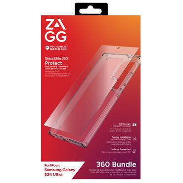 Zagg InvisibleShield Glass Elite 360 - baksidesskydd f&ouml;r mobiltelefon