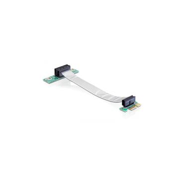 Delock Riser Card PCI Express x1 with Flexible Cable - kort f&ouml;r stigare
