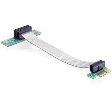 Delock Riser Card PCI Express x1 with Flexible Cable - kort f&ouml;r stigare