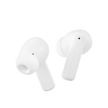 T600 TWS earphones with LCD, ANC and ENC, white