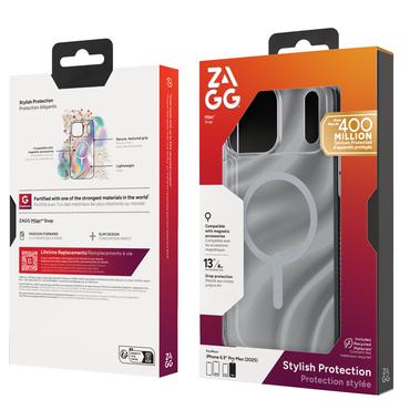 ZAGG Milan Snap mobiltelefon etui 17,5 cm (6.9") Cover S&oslash;lv