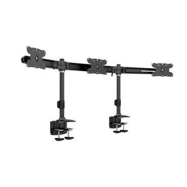 Multibrackets M VESA Desktopmount Triple Desk Clamp monteringssats - f&ouml;r 3 LCD-bildsk&auml;rmar - svart