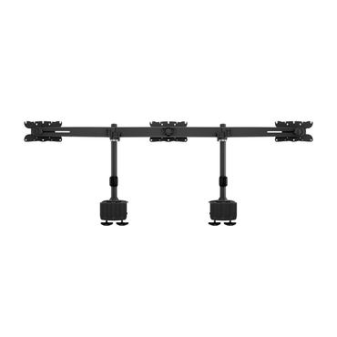 Multibrackets M VESA Desktopmount Triple Desk Clamp monteringssats - f&ouml;r 3 LCD-bildsk&auml;rmar - svart