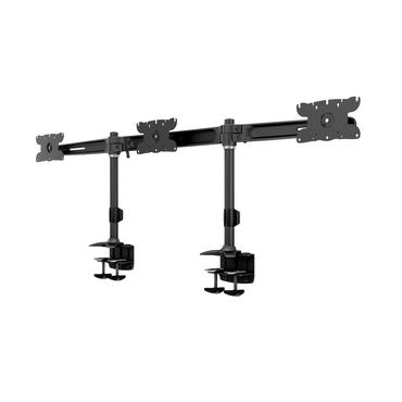 Multibrackets M VESA Desktopmount Triple Desk Clamp monteringssats - f&ouml;r 3 LCD-bildsk&auml;rmar - svart