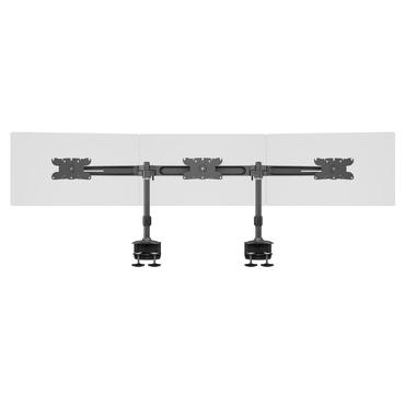 Multibrackets M VESA Desktopmount Triple Desk Clamp monteringssats - f&ouml;r 3 LCD-bildsk&auml;rmar - svart
