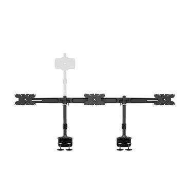 Multibrackets M VESA Desktopmount Triple Desk Clamp monteringssats - f&ouml;r 3 LCD-bildsk&auml;rmar - svart