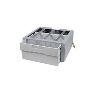 Ergotron StyleView Supplemental Storage Drawer, Single Tall monteringskomponent - f&ouml;r vagn - gr&aring;, vit
