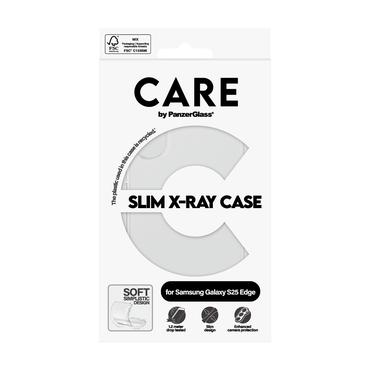 CARE Fashionable Case Clear X-Ray Soft Basic Galaxy S25 Edge