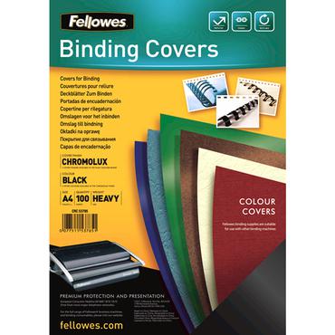 Fellowes 5378504 omslag til papirindbinding A4 Papir Sort 100 stk