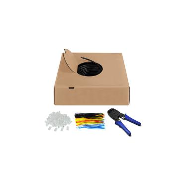 goobay bulkkabel - 305 m - svart