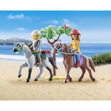 Playmobil Horses of Waterfall 71470 Wycieczka konna na plażę z Amelią i Benem