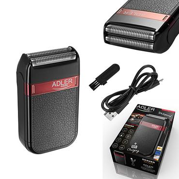 Adler AD 2923 barbermaskine til ham Folie shaver Trimmer Sort