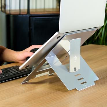 R-Go Laptop stand Riser Flexible - st&auml;ll f&ouml;r b&auml;rbar dator