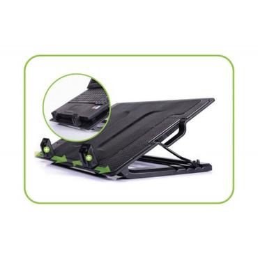 Techly 106244 k&oslash;ling til laptop 43,9 cm (17.3") 1200 rpm Sort