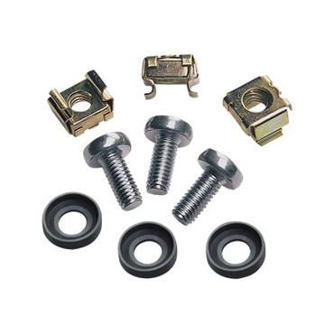 Intellinet Cage Nut Set, 50 pieces rack skruer, møtrikke og pakningsskiver