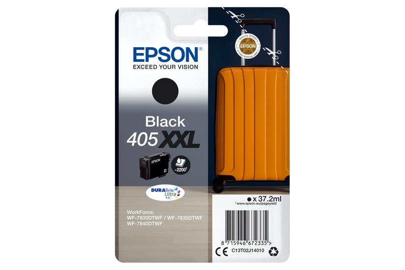 Epson 405XXL - XXL-storlek - svart - original - bl&auml;ckpatron