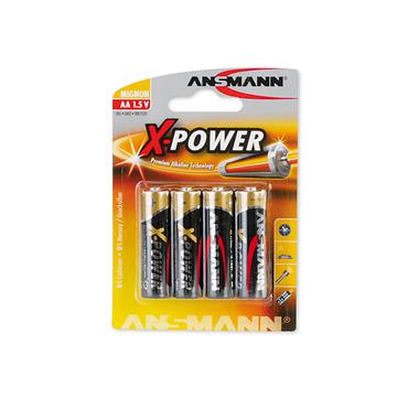 ANSMANN X-POWER Mignon AA batteri - 4 x AA type - Alkalisk