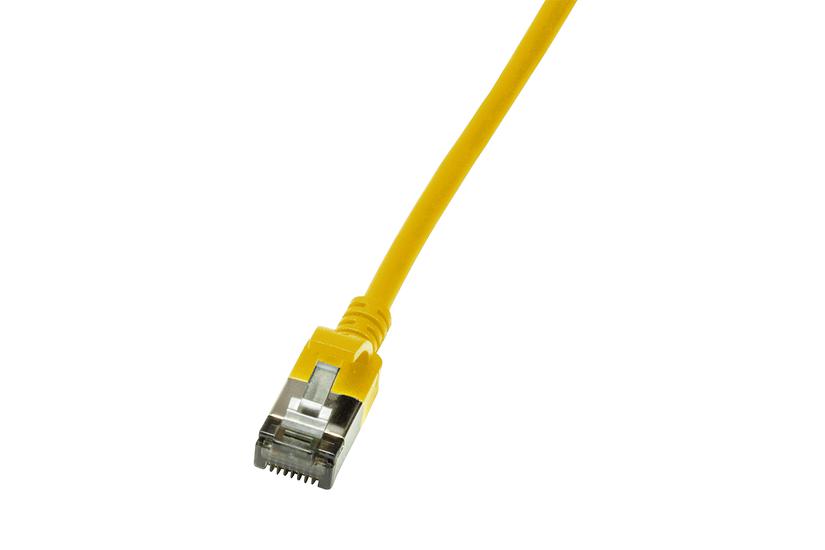 LogiLink CQ9037S netv&aelig;rkskabel Gul 1 m Cat6a S/FTP (S-STP)