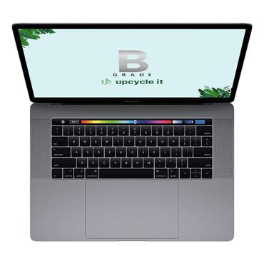 [upcycle it] Apple MacBook Pro 2019 (GRADE B) - Model 15,1 - i9-9880H 16 GB RAM, 512GB SSD, Radeon 560x, 15"2880x1880, Space Grey, Touchbar-