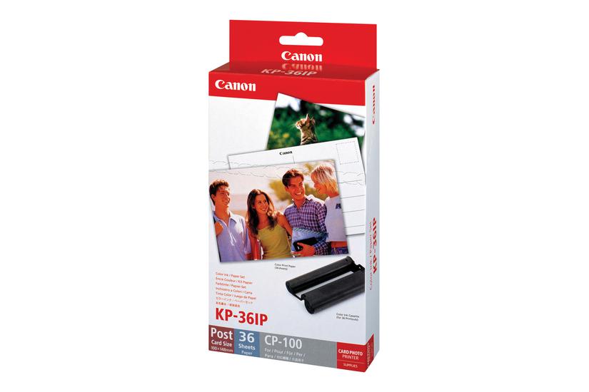 Canon KP-36IP – 1 – farve (cyan, magenta, gul) – print-bånd / papir-kit