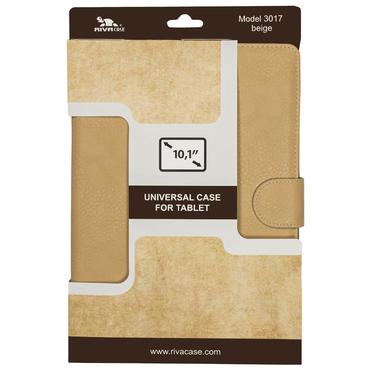Rivacase 3017 25,6 cm (10.1") Folie Beige