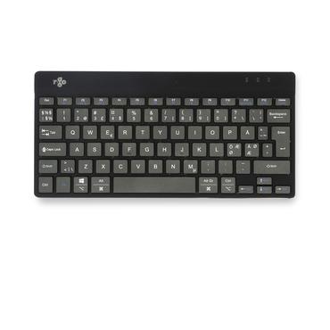 R-Go Tools RGOCONDWLBL tastatur Kontor Bluetooth QWERTY Hollandsk Sort