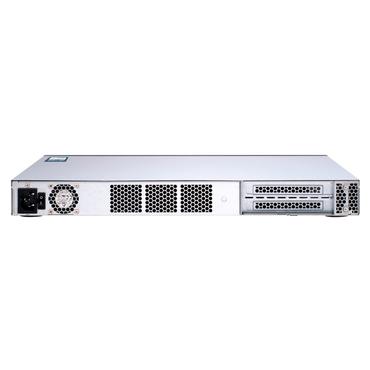 QNAP QGD-1600P Administreret Gigabit Ethernet (10/100/1000) Strøm over Ethernet (PoE) 1U Sort, Grå