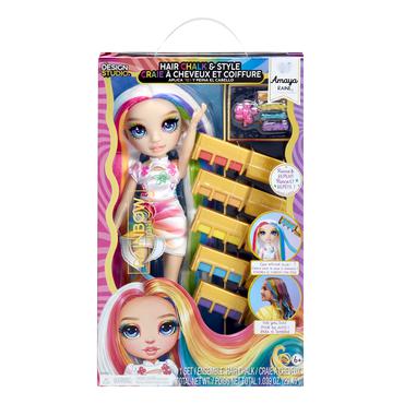 Rainbow High Hair Chalk & Style Doll- Amaya (Rainbow)