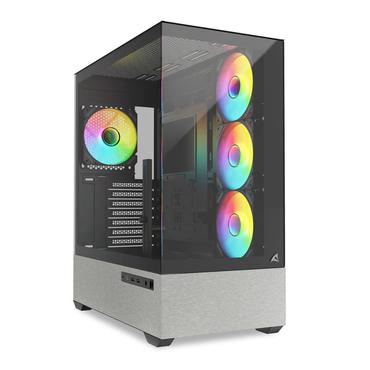Sharkoon Chassi - ATX - ATX, Micro-ATX, Mini-ITX - 17 cm - 41 cm - 7 - 120 mm