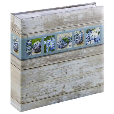 Hama Rustico fotoalbum og arkbeskyttelse Bl&aring;, Hvid 100 ark 10 x 15