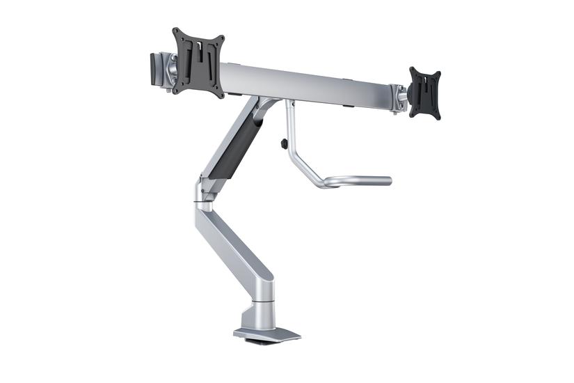 Multibrackets M VESA Gas Lift Arm w. Duo Crossbar 2 monteringssats - för 2 LCD-bildskärmar - vit
