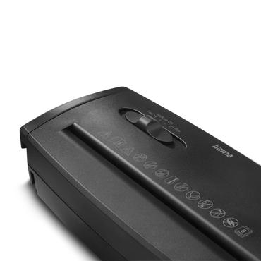 Hama Classic S60 papirmakulator Stribe makulering 74 dB 22 cm Sort