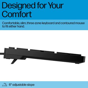 Wired Desktop 320MK Mouse and