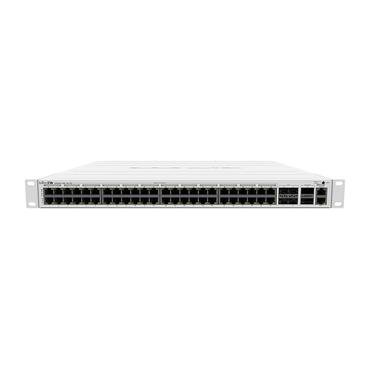 MikroTik CRS354-48P-4S+2Q+RM - switch - 48 portar - rackmonterbar