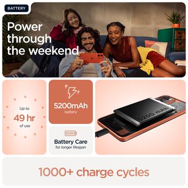 Motorola moto g06 17,5 cm (6.88") Dual SIM Android 15 4G USB Type-C 4 GB 256 GB 5200 mAh Orange