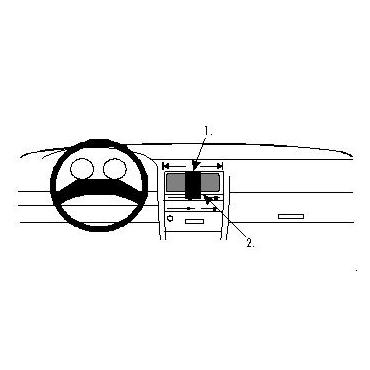 Brodit ProClip - monteringsbeslag til køretøjer