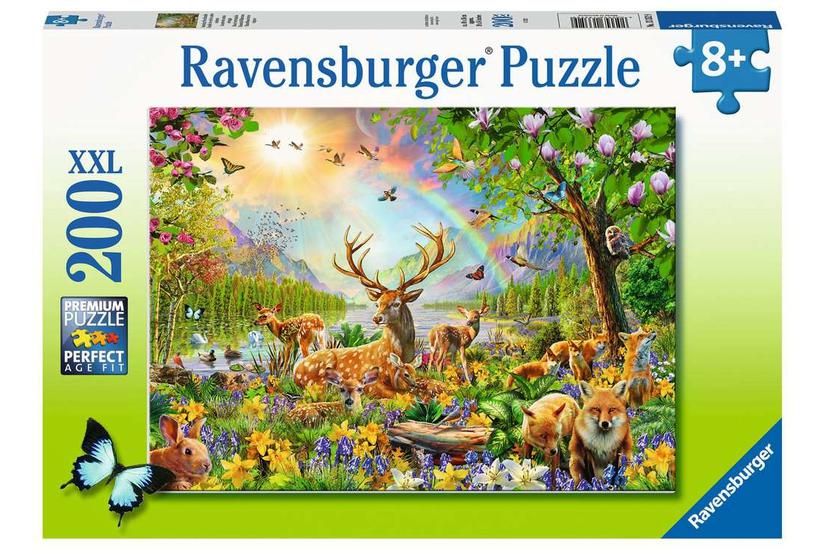 Ravensburger Childrens puzzle graceful deer family (200 pieces)