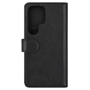 Essentials Samsung Galaxy S25 Ultra PU wallet, detachable, 3 cards, blk