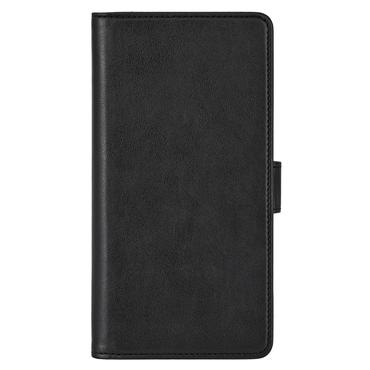 Essentials Samsung Galaxy S25 Ultra PU wallet, detachable, 3 cards, blk