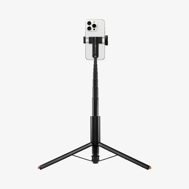 Spigen Tripod Selfie Stick | S541W selfiestang Smartphone Sort