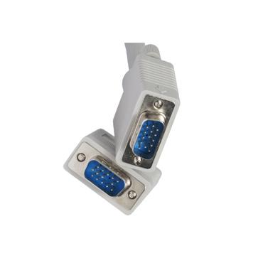 Monitorkabel HQ VGA 5,0m grå,