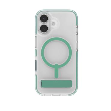 ZAGG Santa Cruz Snap Kickstand mobiltelefon etui 16 cm (6.3") Cover Gr&oslash;n, Transparent
